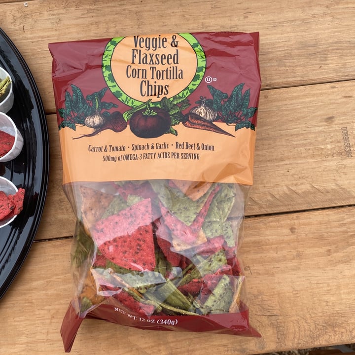 photo of Trader Joe's Veggie & Flaxseed Corn Tortilla Chips shared by @bernietheginger on  15 May 2021 - review