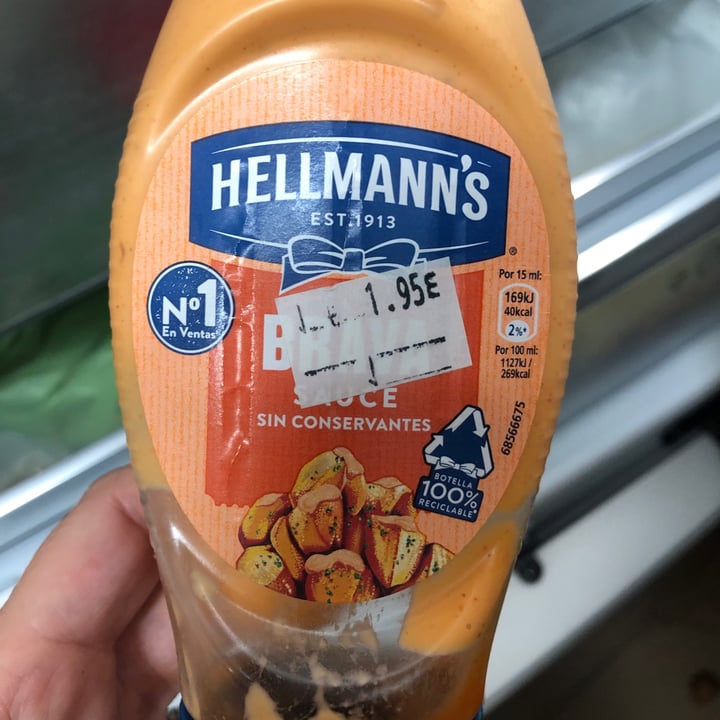 photo of Hellmann’s Salsa Brava shared by @marinamellado on  29 Nov 2022 - review