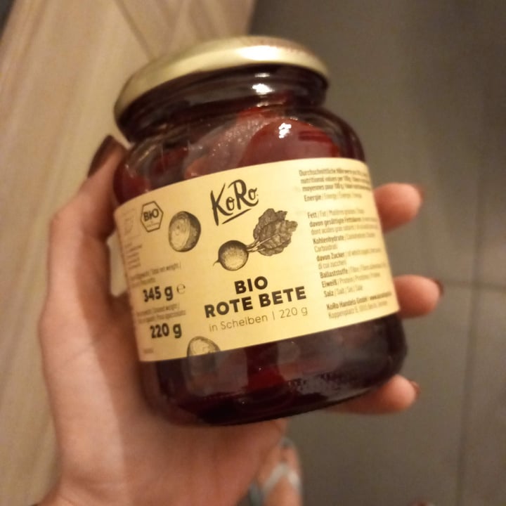 review photo of Koro barbabietole a fette shared by @podofede on 02 Oct 2022 - review