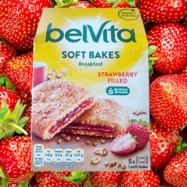 photo of belVita Belvita Breakfast Soft Bakes Strawberry Filled shared by @vicious-herbivore on  11 Mar 2021 - review