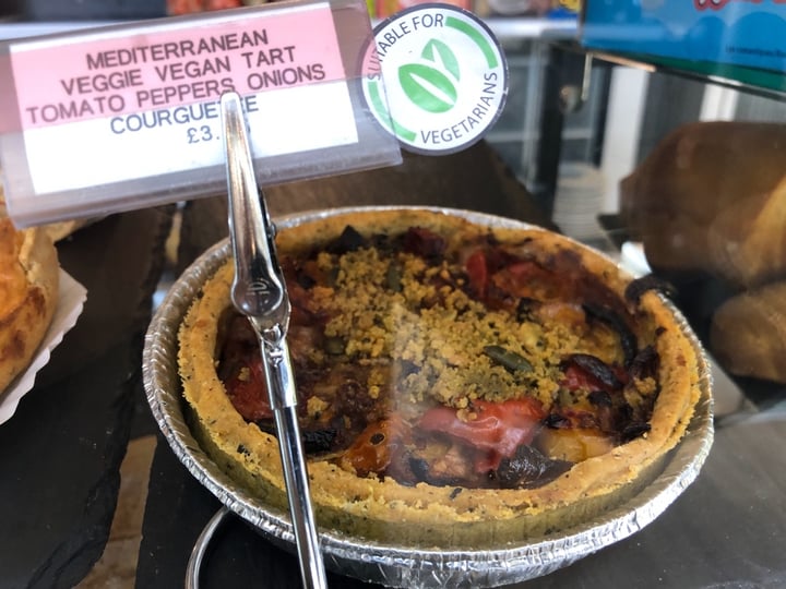 photo of Casa Amiga meditarranean veggie vegan tart shared by @angelorun on  16 Feb 2020 - review