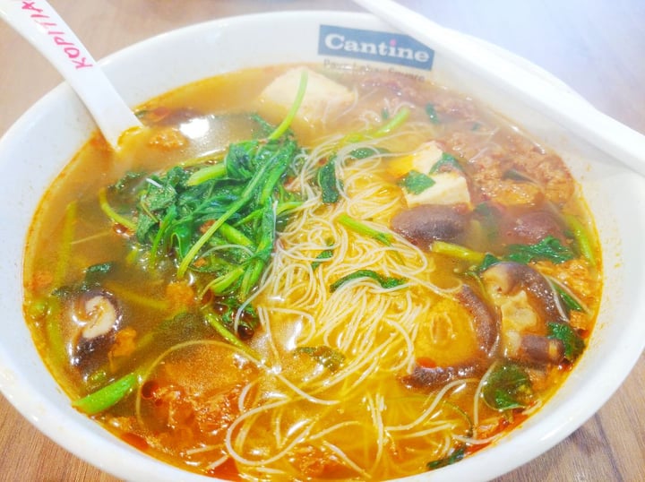 photo of Xuan Miao Vegan Tom yam bee hoon soup shared by @kismetcandle on  01 Apr 2020 - review