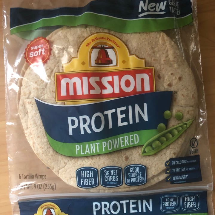 photo of Mission Foods Protein Tortillas shared by @clarendiee on  13 Sep 2020 - review
