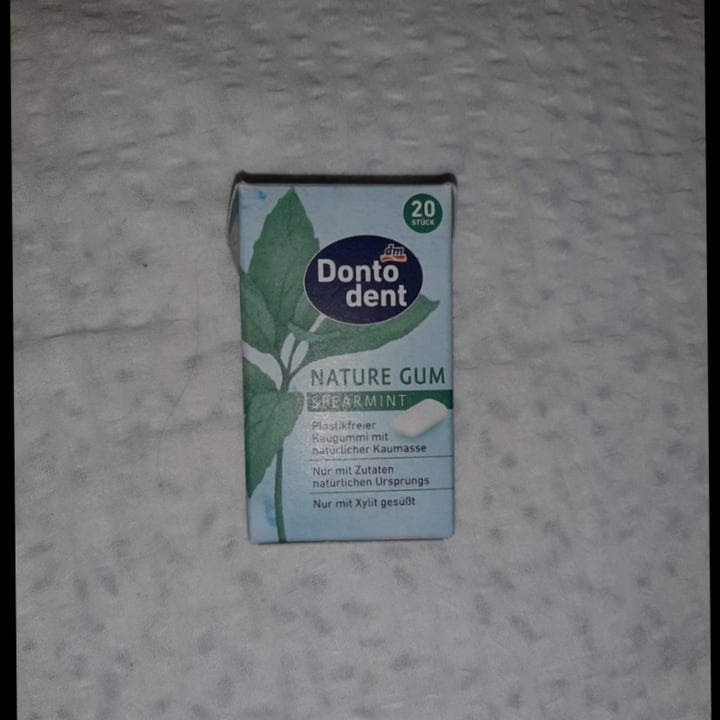 photo of Dontodent Nature Gum Spearmint shared by @boo3 on  10 Jun 2022 - review