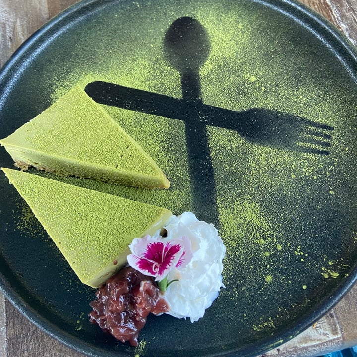 photo of Izakaya Midori Matcha Cheesecake shared by @brunasefrin on  28 Aug 2021 - review