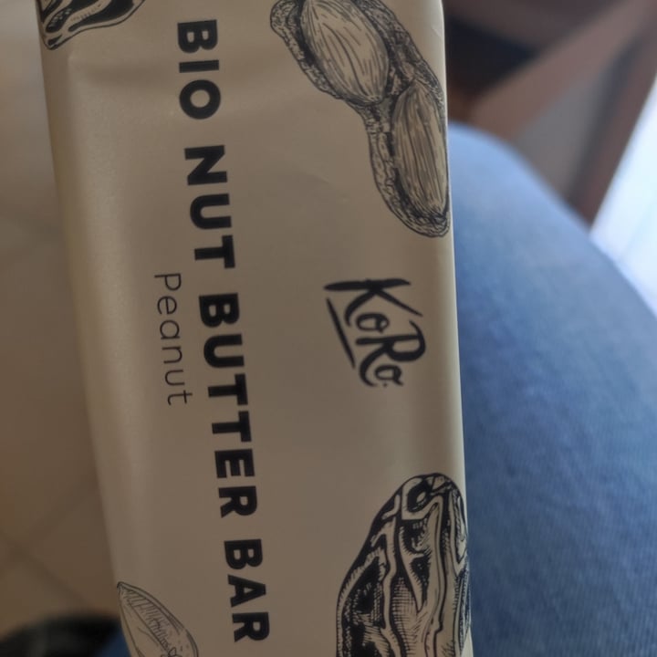photo of Koro Bio Nut Butter Bar Peanut shared by @bravaesse on  14 Sep 2022 - review
