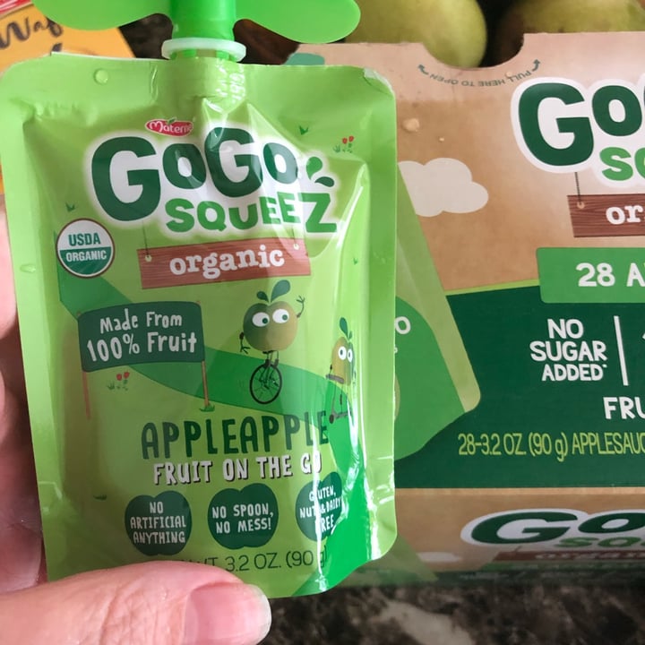 photo of GoGo squeeZ Apple Apple shared by @malulemos on  06 Jun 2022 - review