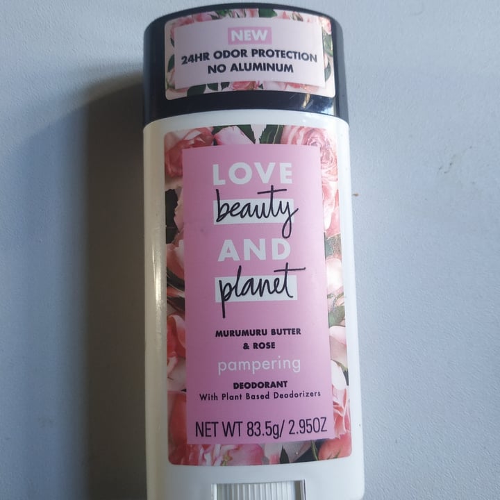 photo of Love Beauty and Planet Desodorante Manteca de murumuru y rosas shared by @conscorona on  17 Sep 2021 - review