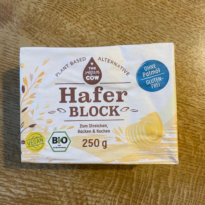 photo of The Vegan Cow Hafer Block shared by @julyn on  19 Sep 2021 - review