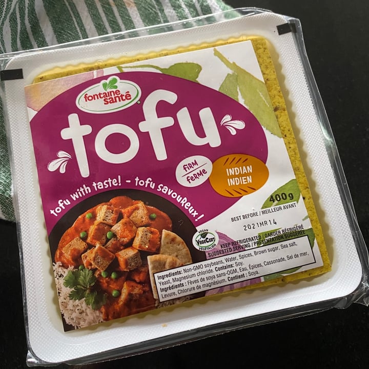 Fontaine Santé Indian Spiced tofu Review abillion