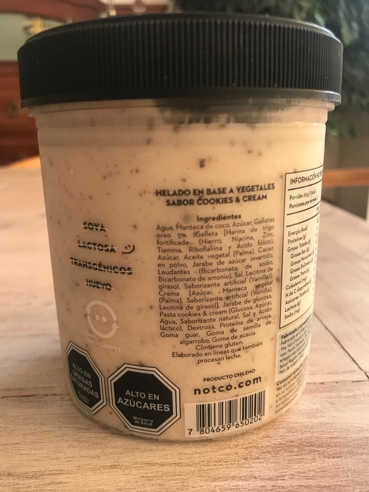 review photo of NotCo Not Icecream Chocolate Chips shared by @trinicorvalan on 20 Mar 2020 - review