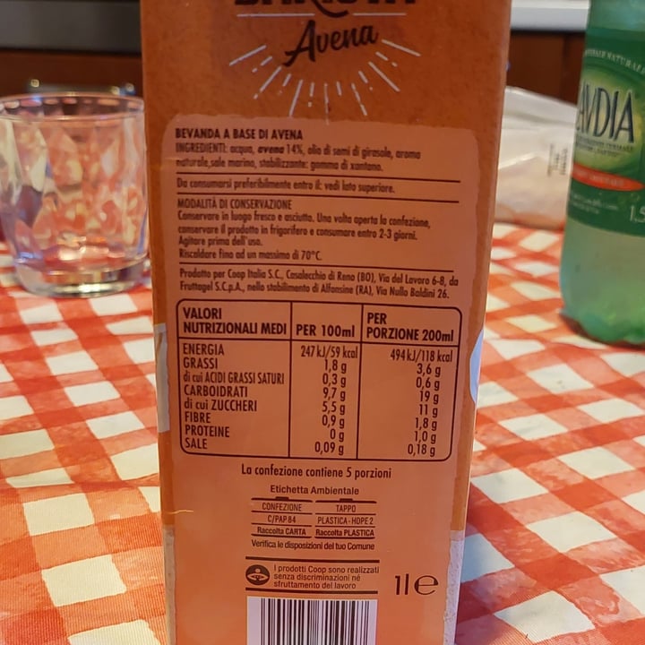 review photo of Bene.Si coop Barista avena shared by @laurac62 on 22 Aug 2022 - review