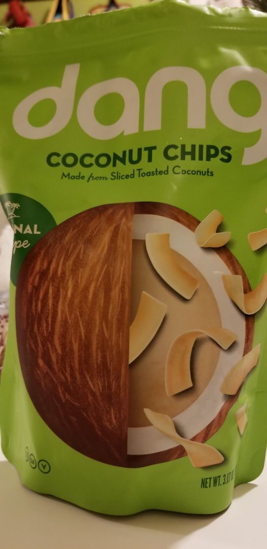 photo of Dang Foods Coconut Chips shared by @marjibeach on  11 Dec 2018 - review