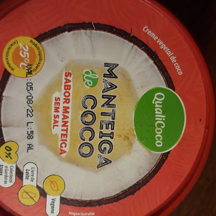 review photo of Qualicoco Coconut Butter - Flavored Butter shared by @patriciapenna on 02 May 2022 - review