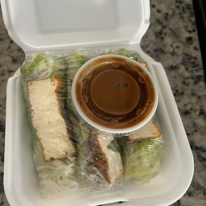 photo of Green Lotus Vegan Spring Rolls shared by @nicolerpac on  06 Nov 2022 - review