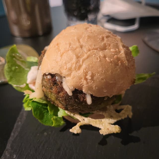 Photo of the dish “Tris di Burger Vegani”