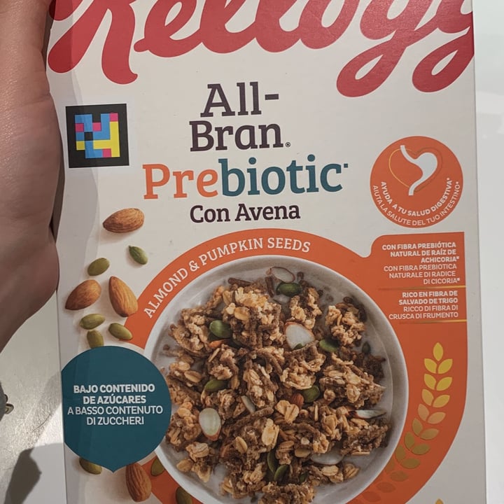 photo of Kellogg's All bran prebiotic con avena shared by @elisamataloni on  30 Nov 2022 - review