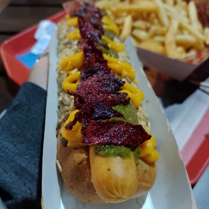 review photo of By the Way Hot Dog Station Hot Dog Vegano shared by @lafloravegana on 15 Mar 2022 - review