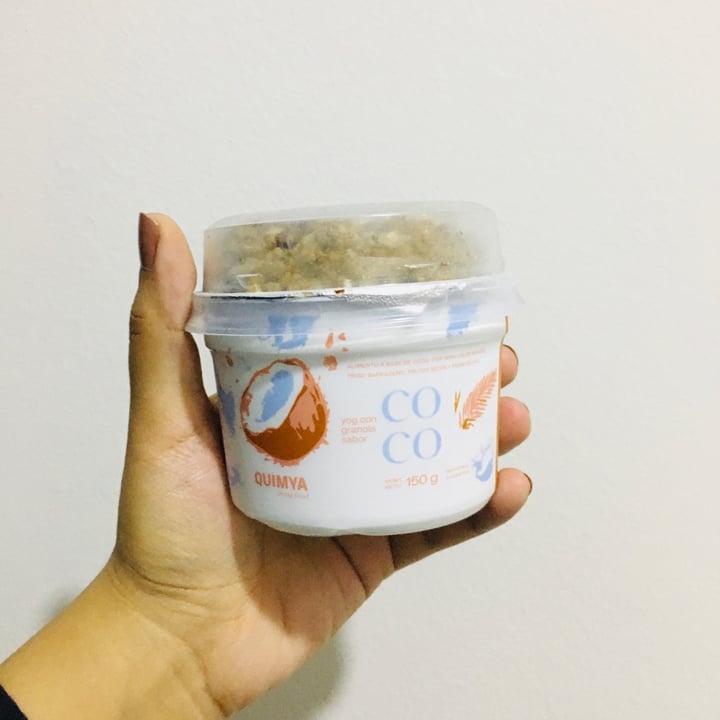 photo of Quimya Yogurt con Granola sabor Coco shared by @sofiporti on  19 Oct 2020 - review