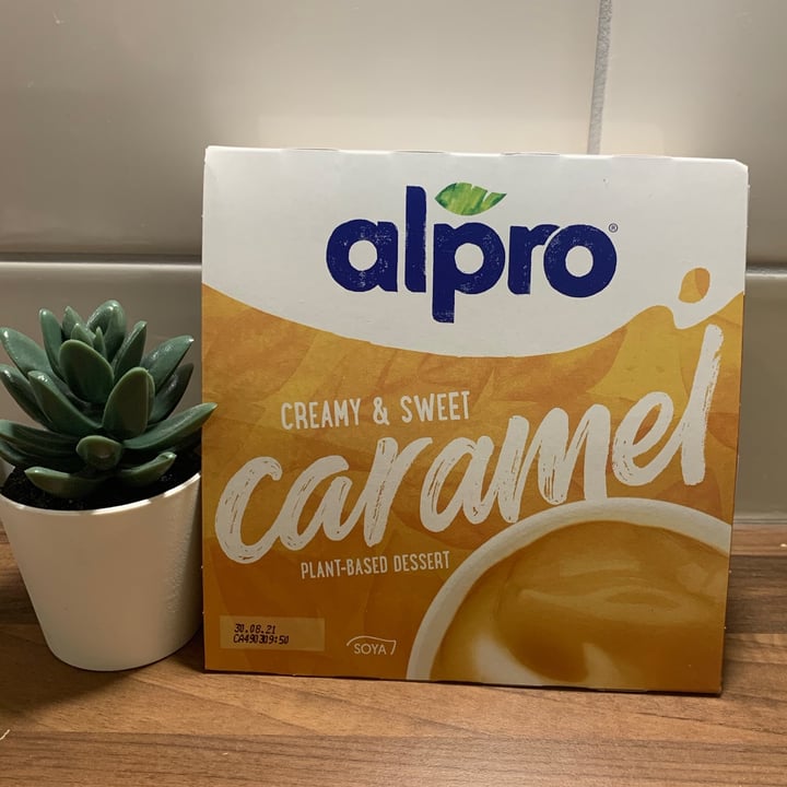photo of Alpro Creamy & Sweet Caramel Plant-Based Dessert shared by @tattooedtilly95 on  25 Jan 2021 - review