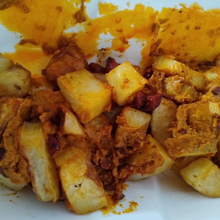review photo of Estilo Veggie Papas con queso shared by @cariten on 13 Oct 2020 - review