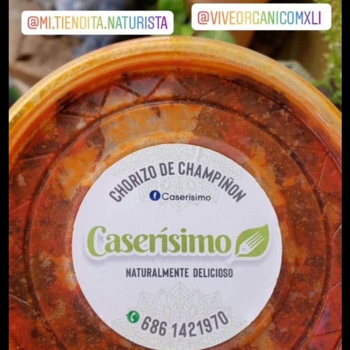 review photo of Caserisimo Chorizo de Champiñon shared by @luisenrique on 23 Jul 2020 - review