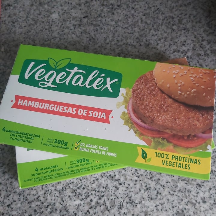 photo of Vegetalex Hamburguesas de Soja shared by @matiteli on  09 Aug 2020 - review