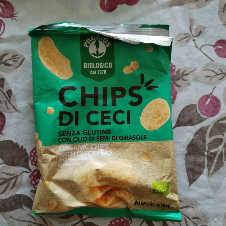 review photo of Probios chips di ceci shared by @carolinag on 27 Sep 2022 - review