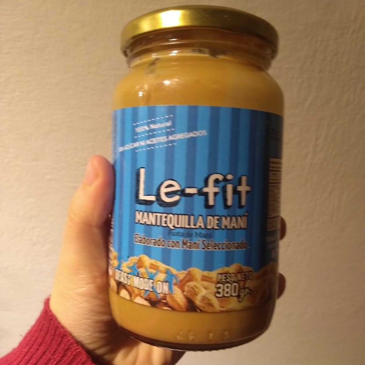 photo of Le-Fit Mantequilla De Mani Natural shared by @juliasumiacher on  22 May 2021 - review