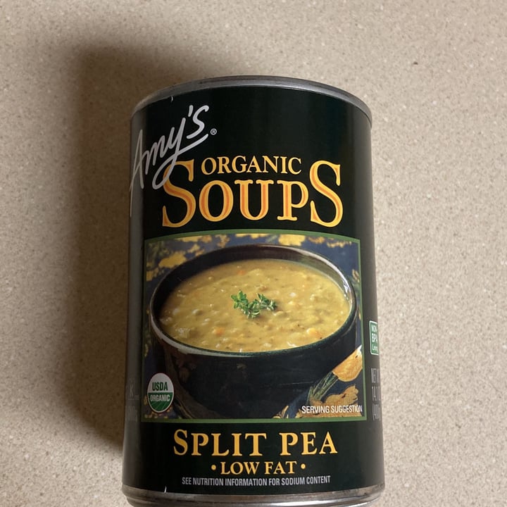 review photo of Amy’s Amy’s Organic Split Pea Soup shared by @jlnomeatplease on 16 May 2022 - review