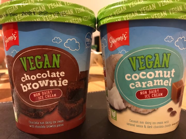 photo of ALDI Vegan Coconut Caramel Ice Cream shared by @happyherbivore on  13 Feb 2020 - review