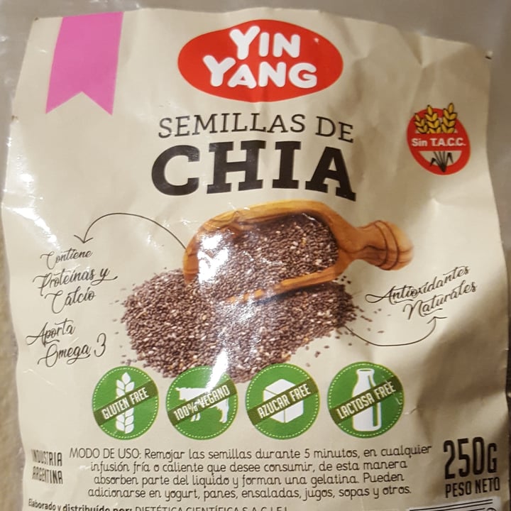 photo of Yin Yang Semillas de chia shared by @agosbarrionuevvo on  20 Oct 2020 - review
