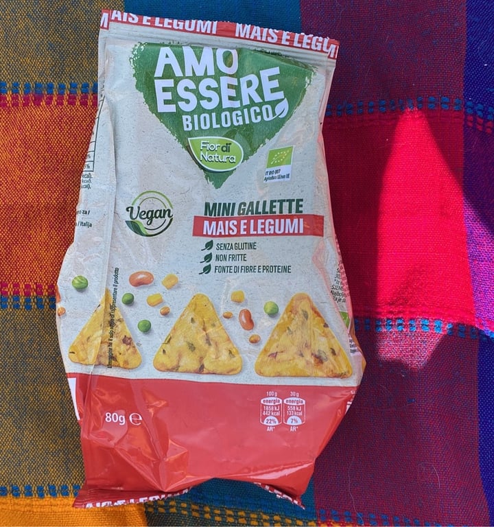 photo of Fior di Natura Mini Gallette Mais E Legumi shared by @trillina on  04 Sep 2022 - review