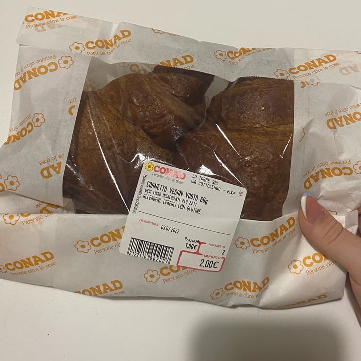 photo of Conad Brioche vegane vuote shared by @francescabutera on  10 Jul 2022 - review