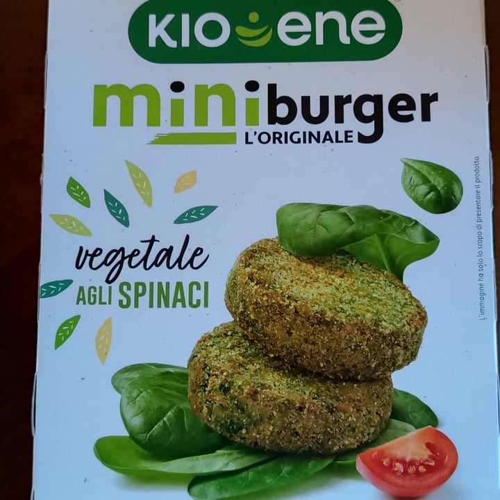 photo of Kioene mini burger agli spinaci shared by @danielagabrielli on  17 Oct 2022 - review