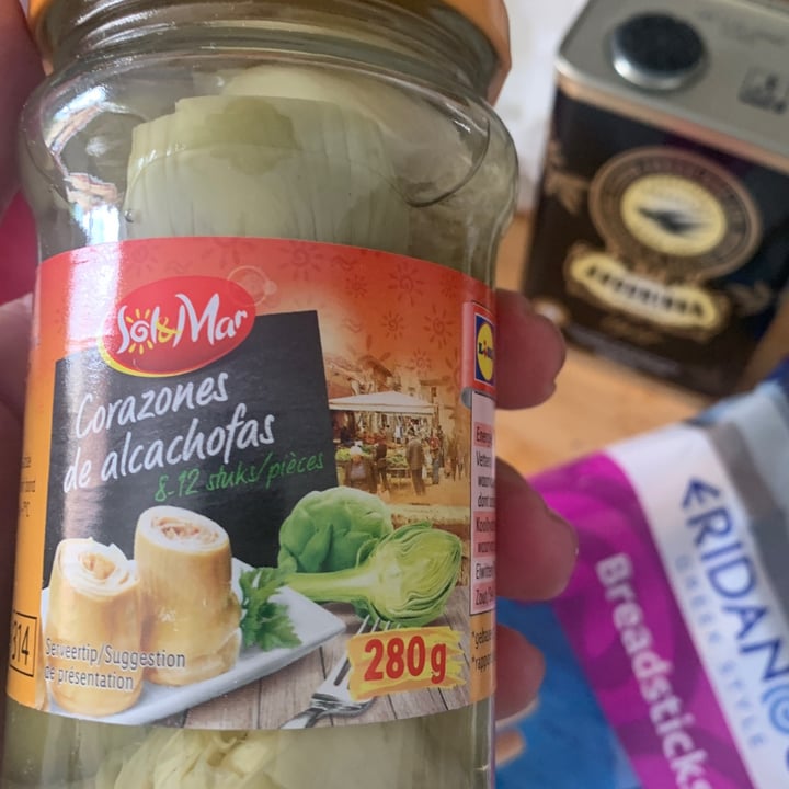 photo of Sol & Mar Artichoke hearts shared by @almafrancesa on  27 May 2022 - review