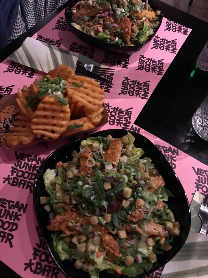 photo of Vegan Junk Food Bar Ceasar salad shared by @charlyy on  03 Dec 2019 - review
