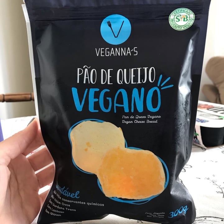 photo of Veganna’s Pão de Queijo shared by @emiliaaguiar on  13 May 2022 - review