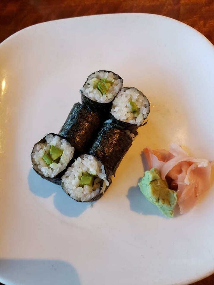 photo of Crave American Kitchen & Sushi Bar Vegan Avacado Roll shared by @jenicalyonclapsaddle on  17 May 2019 - review