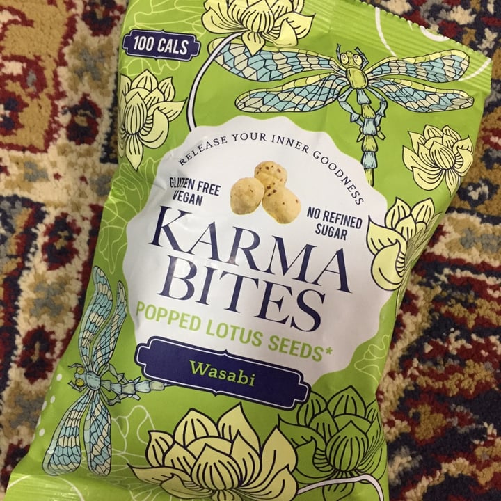 photo of Karma Bites Popped Lotus Seed - Wasabi shared by @mylm on  04 Jan 2021 - review