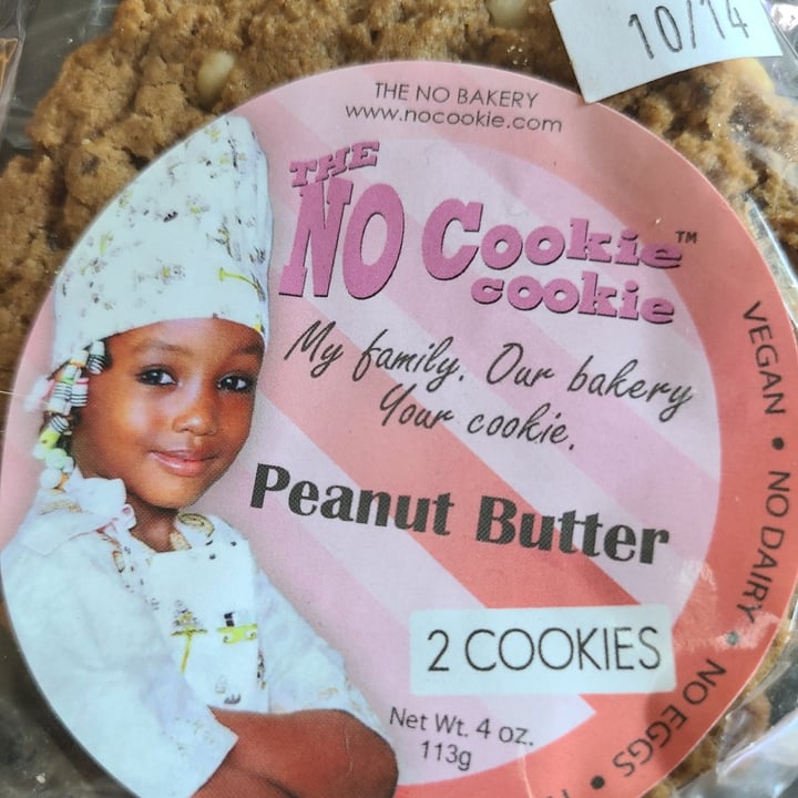 photo of The No Cookie Cookie Peanut Butter Cookies shared by @norcalvegan on  17 Oct 2021 - review