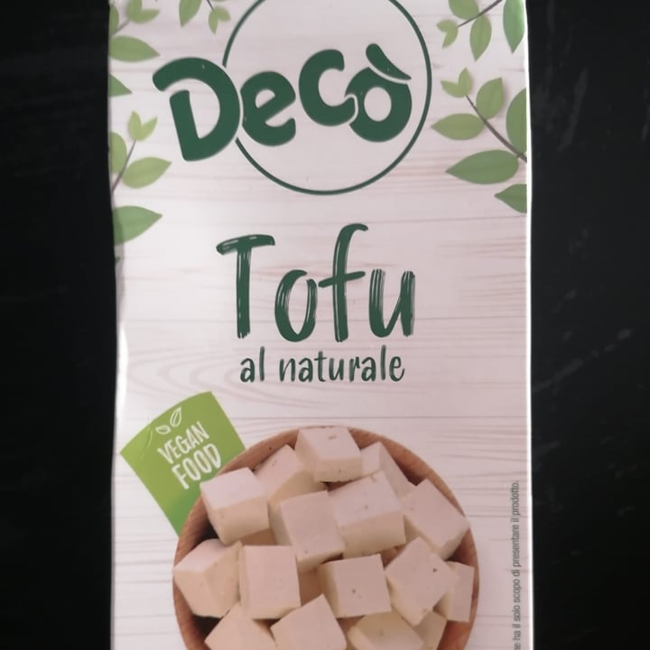 photo of Bio Decò tofu al naturale shared by @chiarabella on  14 Aug 2022 - review