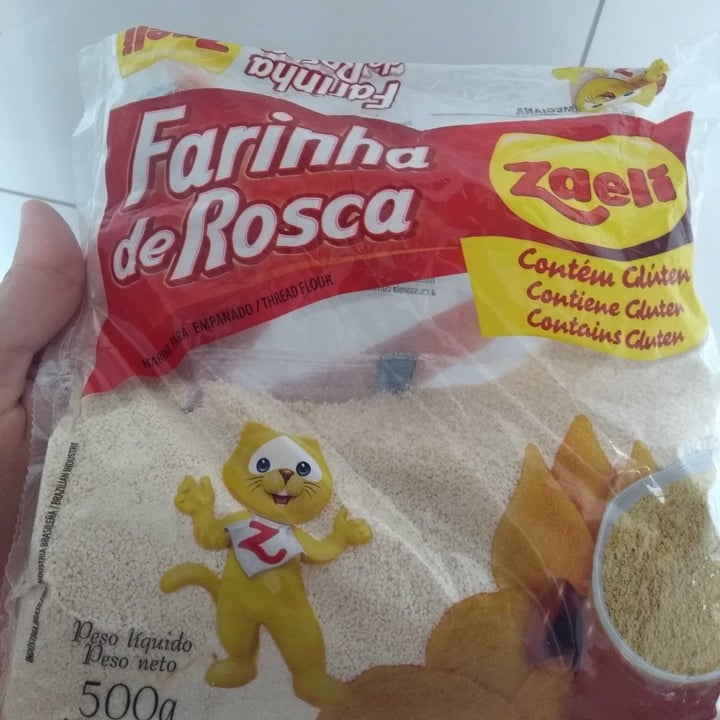 photo of Zaeli Farinha de rosca shared by @sabrinacassiano on  18 Dec 2021 - review