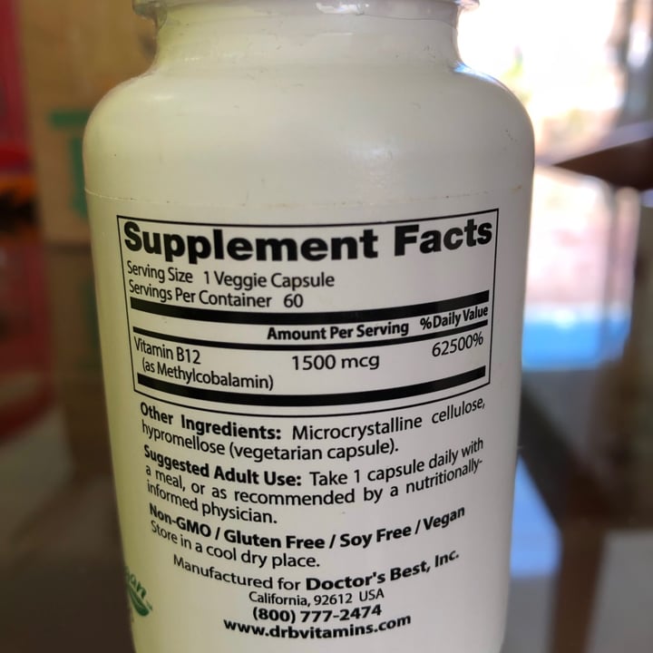 review photo of Doctor's Best Fully Active B12 shared by @laurasainz on 13 Oct 2020 - review