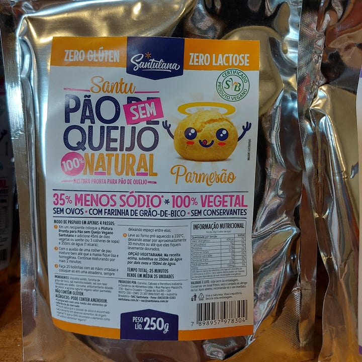 photo of Santulana Pao de Queijo - Cheese Bread Powder shared by @thaissaito on  12 Jul 2021 - review
