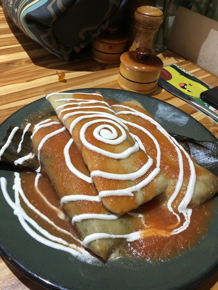 photo of Vegan Planet Tamal de Espelon shared by @dannielazetina on  11 Mar 2020 - review