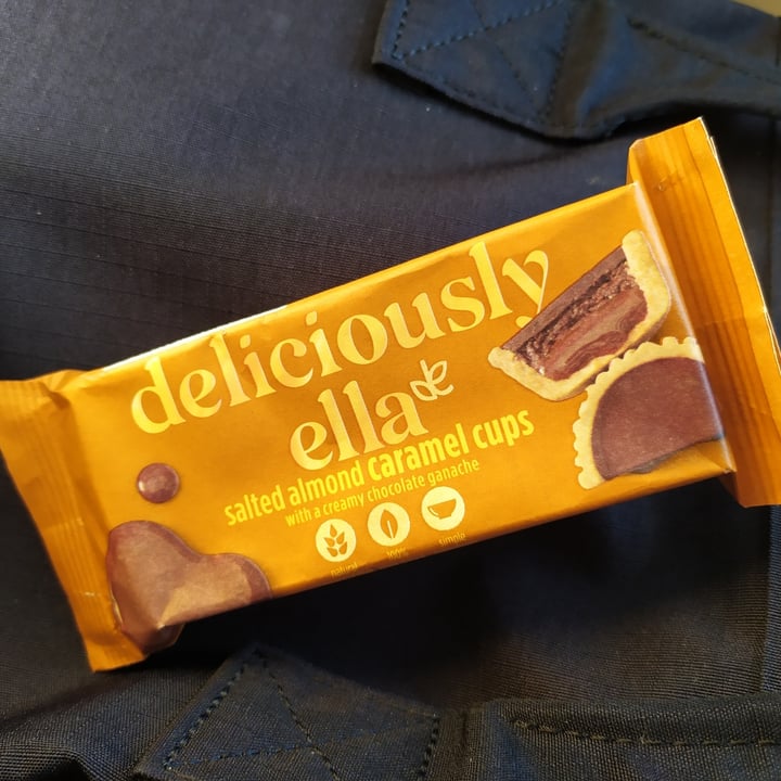 review photo of Deliciously Ella Salted Almond Caramel Cups shared by @greyalice on 27 Mar 2022 - review
