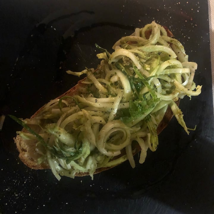 photo of Ristorante Fonte Alla Vena Crostone con puntarelle shared by @elele on  26 May 2021 - review