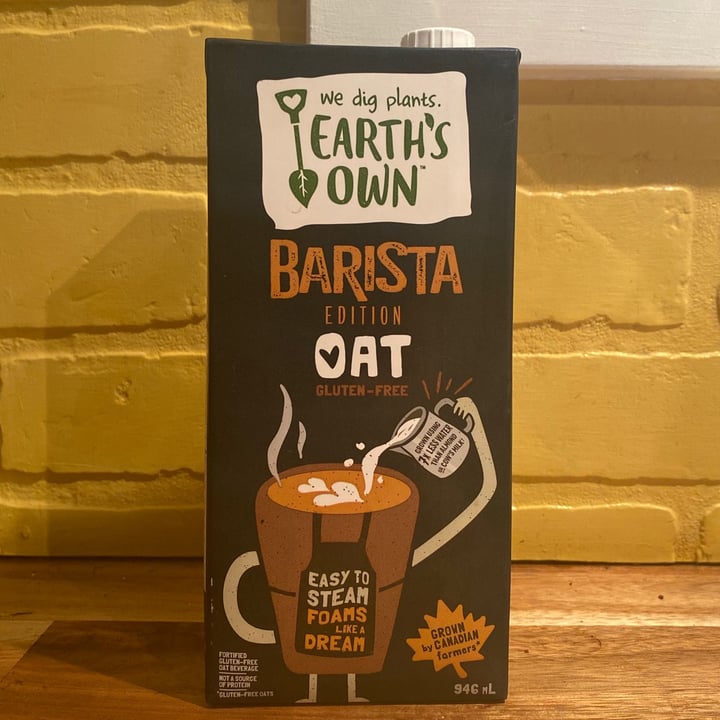 photo of Earth's Own Barista Edition Oat Milk shared by @drcherissedupreez on  14 Aug 2021 - review