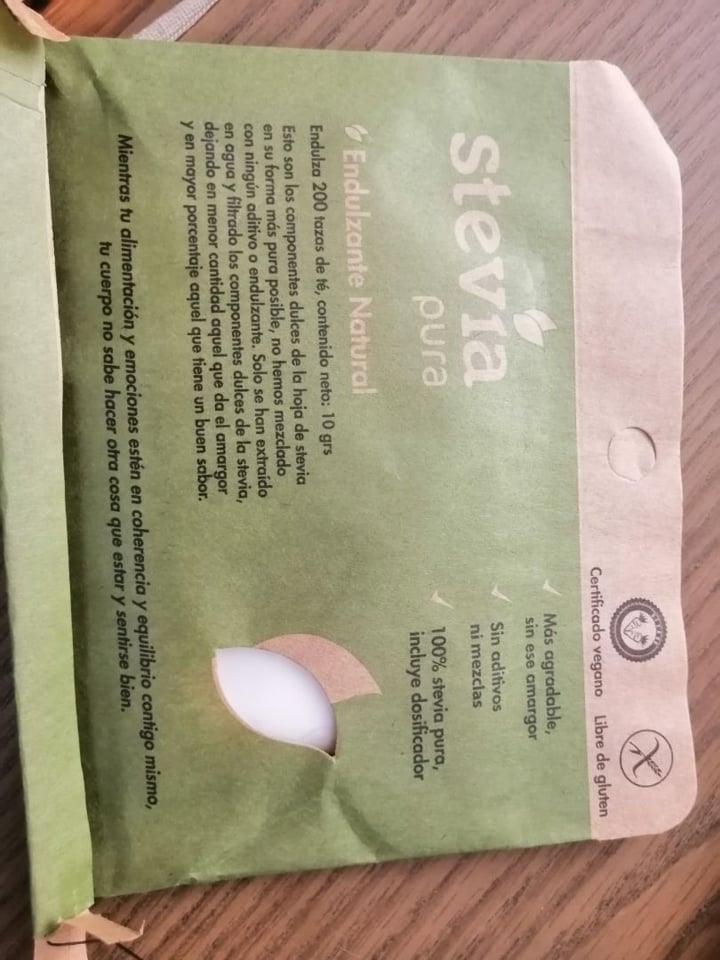 photo of Dulzura natural Stevia en polvo shared by @rosieie on  09 Mar 2020 - review